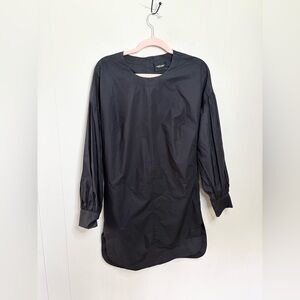 Rachel Comey woolf dress black puff dramatic sleeve mini length size 0